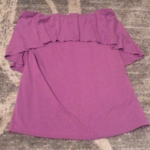 Susana Monaco purple halter top